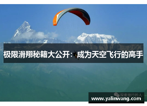 极限滑翔秘籍大公开：成为天空飞行的高手