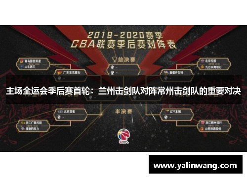 主场全运会季后赛首轮：兰州击剑队对阵常州击剑队的重要对决